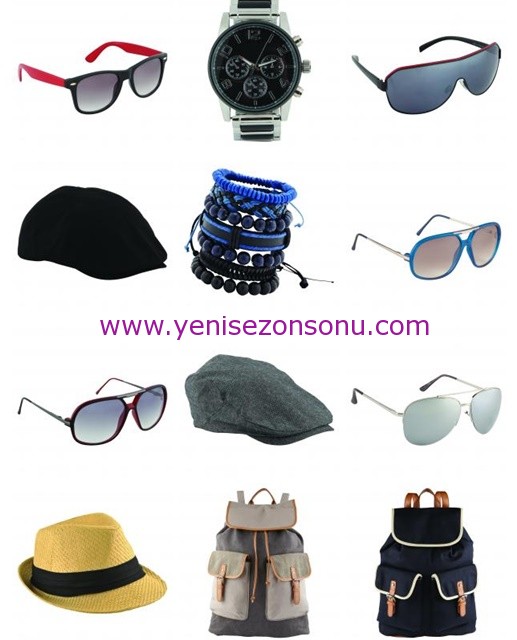 2014 yaz erkek aksesuar gözlük çanta saat modası