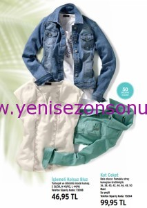 yeni sezon kot ceket işlemeli kolsuz bluz modelleri