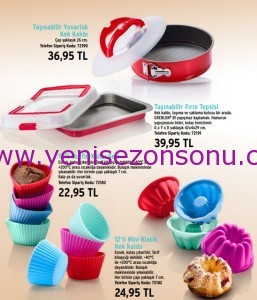 yeni sezon muffin kek kalıpları