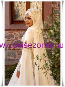 yeni sezon pınar şems 2014 pınar şems gelinlik kapalı giyimi modelleri