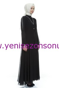 yeni sezon siyah abiye feraceler