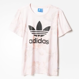 yeni sezon adidas logolu pembe tişört