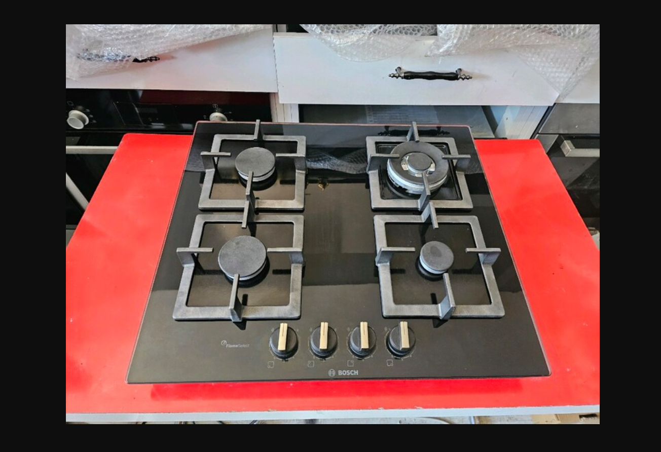 İKİNCİ EL BOSCH ANKASTRE OCAK WOKLU DÖKÜM İZGARA 2 BOSCH ANKASTRE OCAK WOKLU DOKUM IZGARA 1